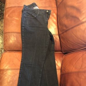 Nydj charcoal, ankle cut size 8 petite